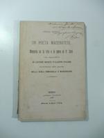 Un poeta maceratese. Memoria su la vita e le opere di F. Ilari con appendice di lettere inedite d'illustri italiani