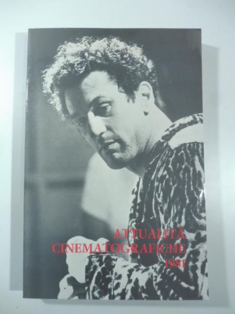 Attualita' cinematografiche 1981 - Luigi Bini - copertina