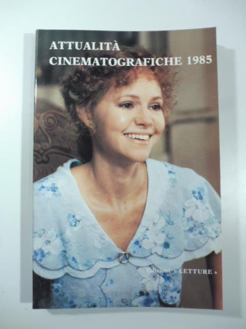 Attualita' cinematografiche 1985 - Luigi Bini - copertina