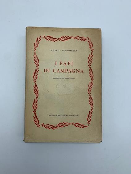 I Papi in campagna - Emilio Bonomelli - copertina