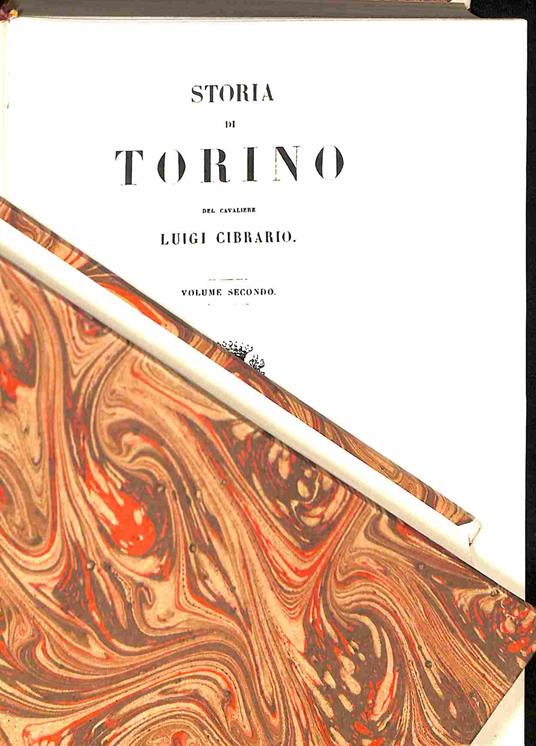 Storia di Torino - Luigi Cibrario - copertina