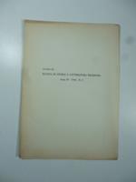 Estratto da: Rivista di storia e letteratura religiosa. Anno IV - 1968 - N.3