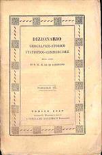 Dizionario geografico-storico-statistico-commerciale degli Stati di S. M. il re di Sardegna. Fascicolo 78