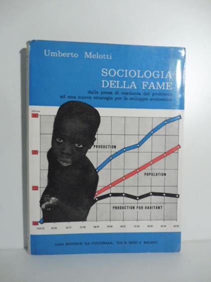 Sociologia della fame. Dalla presa di coscienza del problema ad una nuova strategia per lo sviluppo economico - Umberto Melotti - copertina