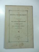 La donna ispiratrice. Parole dette nella solenne distribuzione dei premi