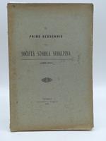 Il primo sessennio della Societa' storica subalpina (1896-1901)