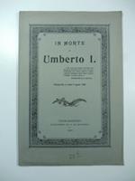 In morte di Umberto I. Francavilla al mare 6 agosto 1900. Parole di Filippo Masci