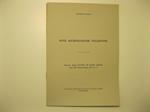 Note archeologiche pollentine Estratto dalla Rivista di Studi Liguri. Anno XXIV (Gennaio-Giugno 1958) - N. 1-2