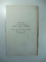 Inscriptiones in funere publico Mariae Annae Karolinae D.E. habito Pisis ad ecclesiam maximam prid. Kal. April. An. 1832