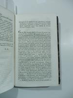 Sopra un caso di complicatissima gravidanza avvenuta in Pistoia nel 1831 - 32 e sopra certi accidenti della gravidanza...(Stralcio da: Nuovo giornale de' letterati. N. 69. 1833)