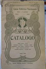 Casa editrice nazionale Roux e Viarengo. Catalogo. Anno 1904