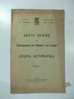 Brevi norme per l'allevamento del pollame e dei conigli. Cucina automatica