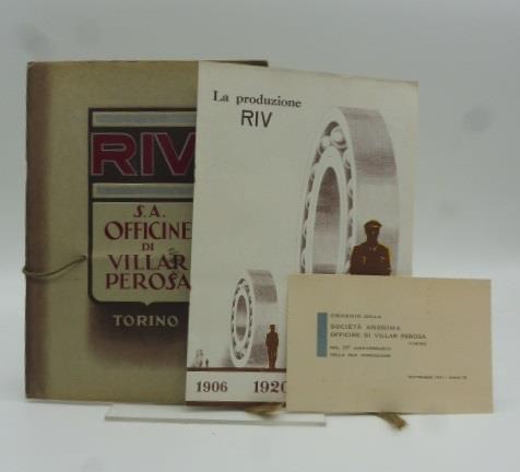 Riv. S.A. Officine di Villar Perosa, Torino. Catalogo illustrato - copertina