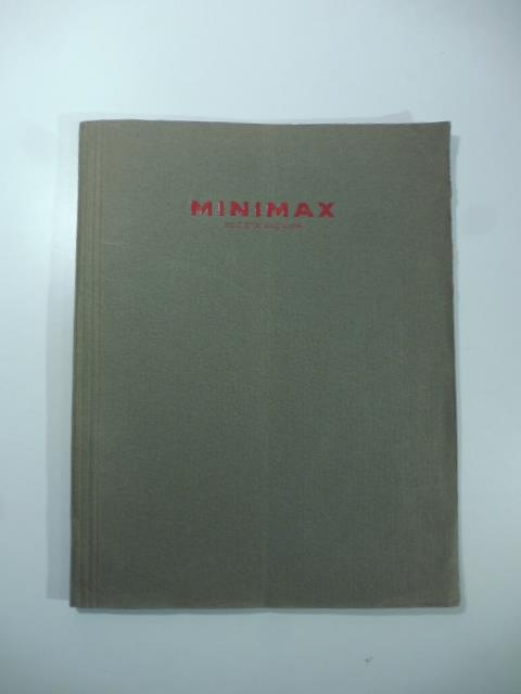 Minimax, Genova. Impianti moderni di riscaldamento. Pieghevoli commerciali - copertina