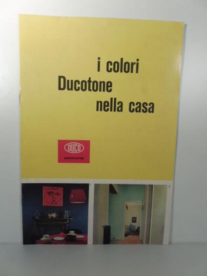 I colori Ducotone nella casa, Montecatini - copertina