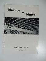 Maxime e Minor. Socsil. Catalogo pubblicitario