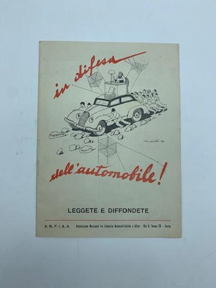 In difesa dell'automobile! Leggete e diffondete - copertina