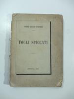 Fogli spiccati. Versi