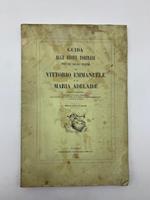 Guida alle feste torinesi per le Reali nozze di Vittorio Emmanuele e di Maria Adelaide