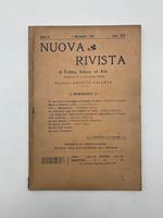 Nuova Rivista di Politica, Scienza ed Arte, anno II, 1 novembre 1907, fasc. XVII