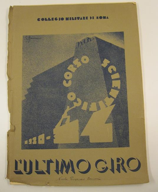 Collegio militare di Roma. L'ultimo giro - copertina