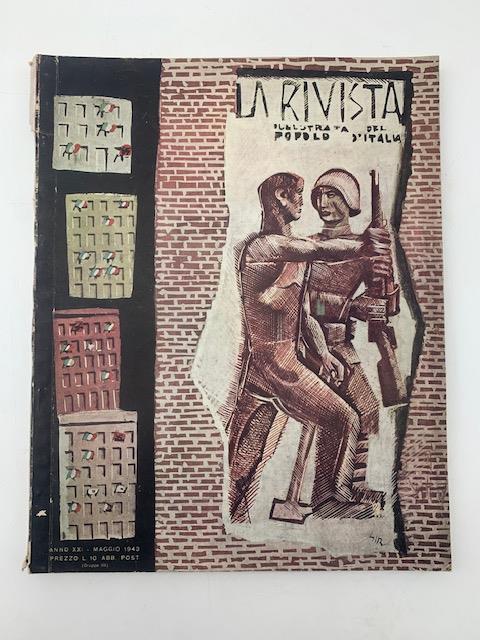 La Rivista illustrata del Popolo d'Italia, anno XXI, maggio 1943 - copertina