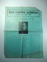 Nozze d'argento sacerdotali Antignano 19 luglio 1950