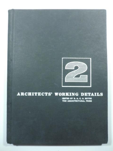 Architects' working details volume 2 - copertina