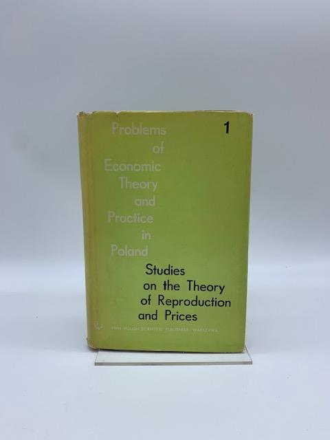 Studies on the Theory of Reproduction and Prices - copertina