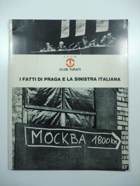 I fatti di Praga di Praga e la sinistra italiana - copertina