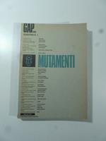 Gap casa. Quaderno n. 1. Mutamenti