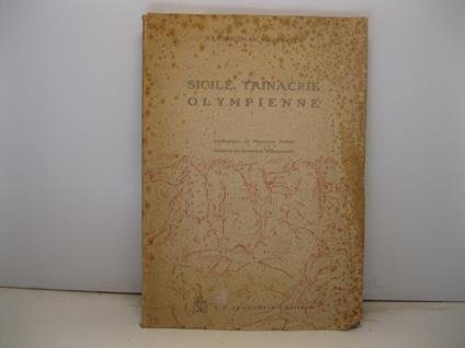 Sicile, Trinacrie olympienne - Hardouin Di Belmonte - copertina