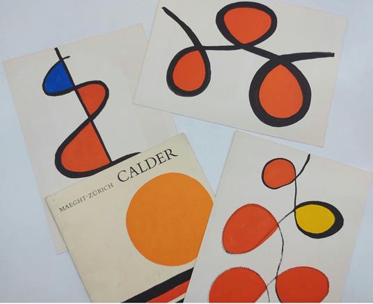 Alexander Calder. Retrospektive. Galerie Maeght, 1973 - Carola Giedion-Welcker - copertina