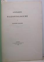 Annotazioni paleontologiche