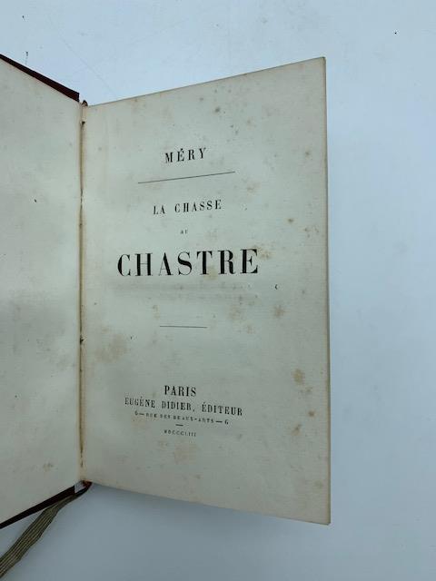 La chasse au chastre - Guglielmo Mery - copertina