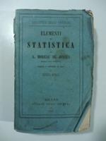 Elementi di statistica di A. Moreau De Jonne's membro dell'istitituto tradotti e corredati di note da Gustavo Minelli