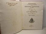 Statistica di coloro che furono presi dal cholera asiatico in Roma nell'anno 1837 umiliata alla santita' di nostro Signore Papa Gregorio XVI dalla Commissione Straordinaria di pubblica incolumita'