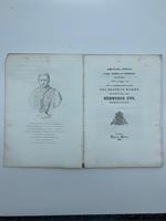 Adunanza tenuta dalla Camera di Commercio di Roma il di' 19 maggio 1836 per la solenne inaugurazione del busto in marmo della Santita' di nostro signore Gregorio XVI