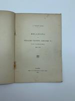 Relazioni di Tebaldo Visconti (Gregorio X) coll'Inghilterra 1259-1271