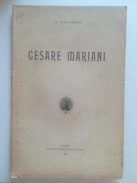 Cesare Mariani - copertina