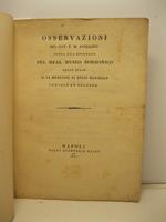 Osservazioni del Cav. F.M.A. sopra una epigrafe del Real Museo Borbonico nella quale si fa menzione di Eprio Marcello console ed oratore