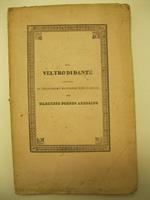 Sul veltro di Dante. Lettera al chiarissimo marchese Gino Capponi del marchese Pompeo Azzolino