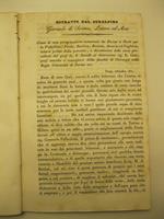 Estratto dal Subalpino Giornale di Scienze, Lettere ed Arti. Cenni di una peregrinazione autunnale da Torino a Pesth per la Valtellina, Tirolo, Baviera, Boemia, Austria ed Ungheria, lettera prima della presente, e diciottesima delle corse precedenti