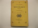 De l'organisation de la republique francaise par Auguste Billiard. Deuxieme edition