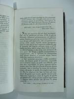 Sulla difficolta' di poter separare totalmente alcune sostanze che si trovano nello stato di combinazione oppure di mescolanza. Osservazioni del D. Giuseppe Branchi...(Stralcio da: Nuovo giornale de' letterati. N. 49. 1830)