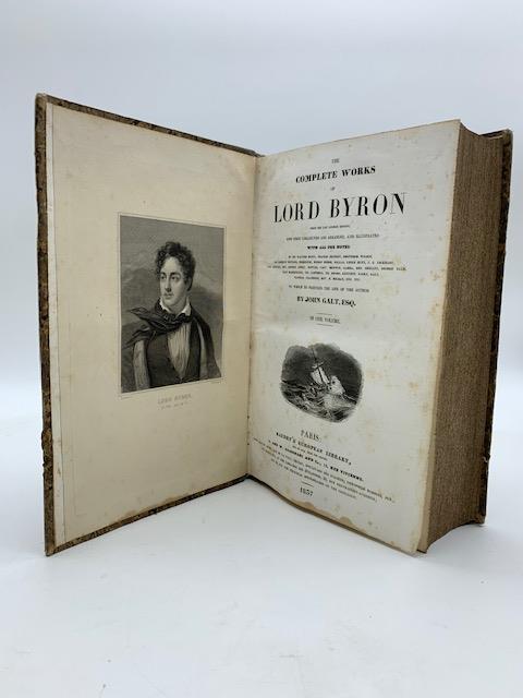 The Complete Works of Lord Byron from the Last London Edition, Collected and Arranged, and Illustrated with All the Notes by John Gast, Esq. in One Volume - copertina