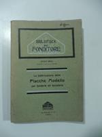 La fabbricazione delle Placche Modello per fonderie ed acciaierie