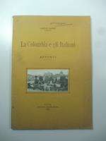 La Colombia e gli Italiani. Appunti