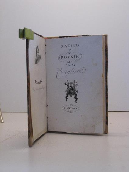 I ricci difesi. Cicalata SEGUE Al'addio alla toletta. Carmi SEGUE La chioma si S. A. R. la duchessa di Berry. Elegia La parrucca di Sterne. Scherzo poetico-storico-critico-galante SEGUE Poesia estratta dalla Gazzetta di Mantova SEGUE L'inondazione - copertina