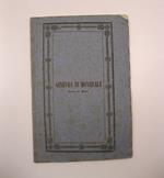 Ginevra di Monerale. Dramma per musica in quattro parti da rappresentarsi al Teatro Carlo Felice nella primavera del 1839